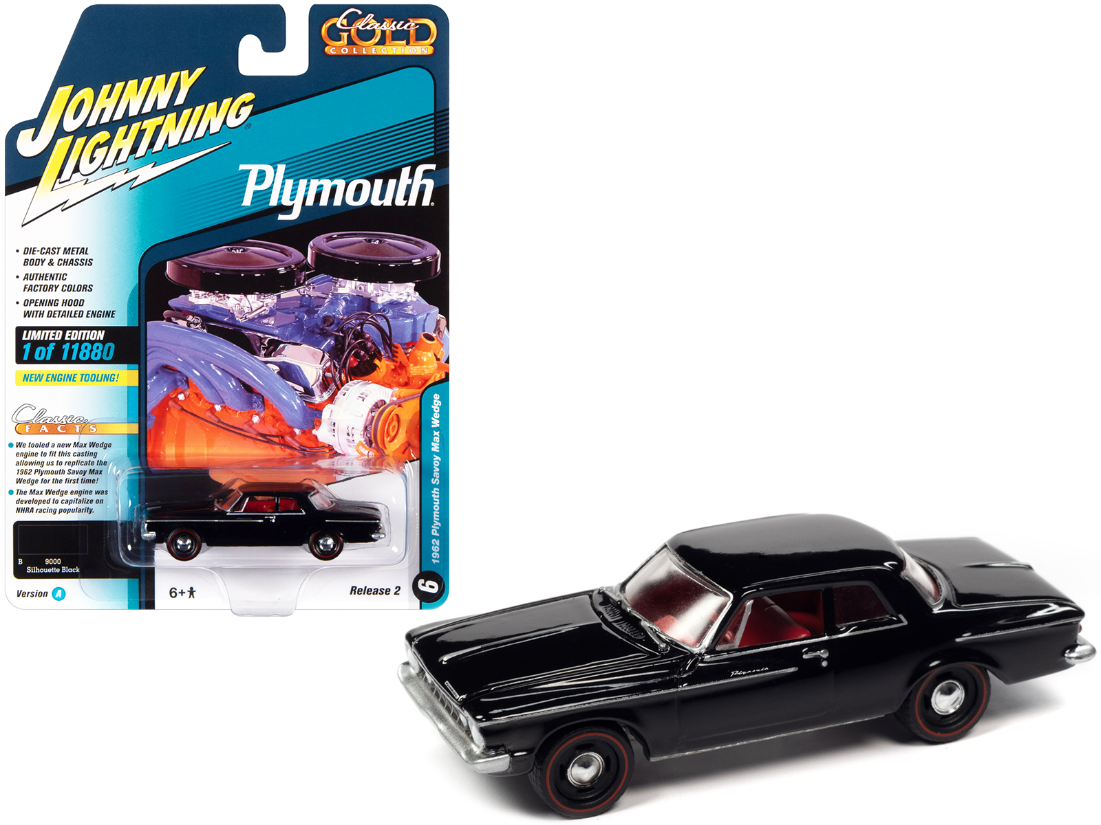 1971 Plymouth Barracuda Tahitian Walnut Metallic and White with White Vinyl Top Limited Edition to 258 pieces Worldwide 1/18 Diecast Model Car by ACME