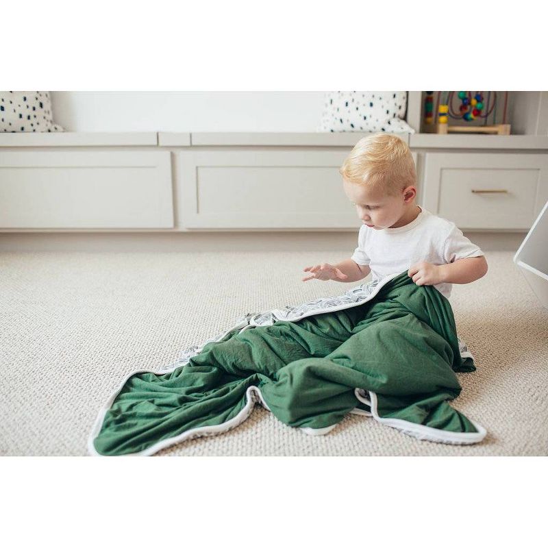 Copper Pearl 3-Layer Baby Quilt - Alta