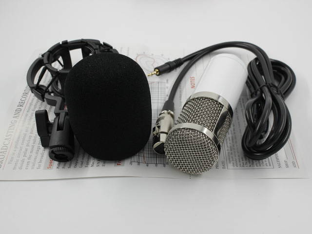 BM800 karaoke microphone studio condenser mikrofon KTV BM 800 mic For Radio Braodcasting Singing Recording computer bm-800