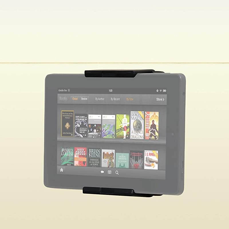 Tablet Wall Mount,  Kitchen Wall Mount for Tablets and Smartphones, Fits on Kitchen, Bathroom, Bedroom, Readingroom and More -Black