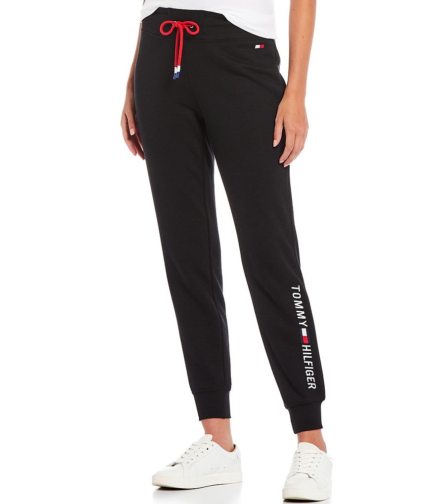 Tommy Hilfiger Sport Heritage Embroidered Logo Rib Cuff Fleece Jogger