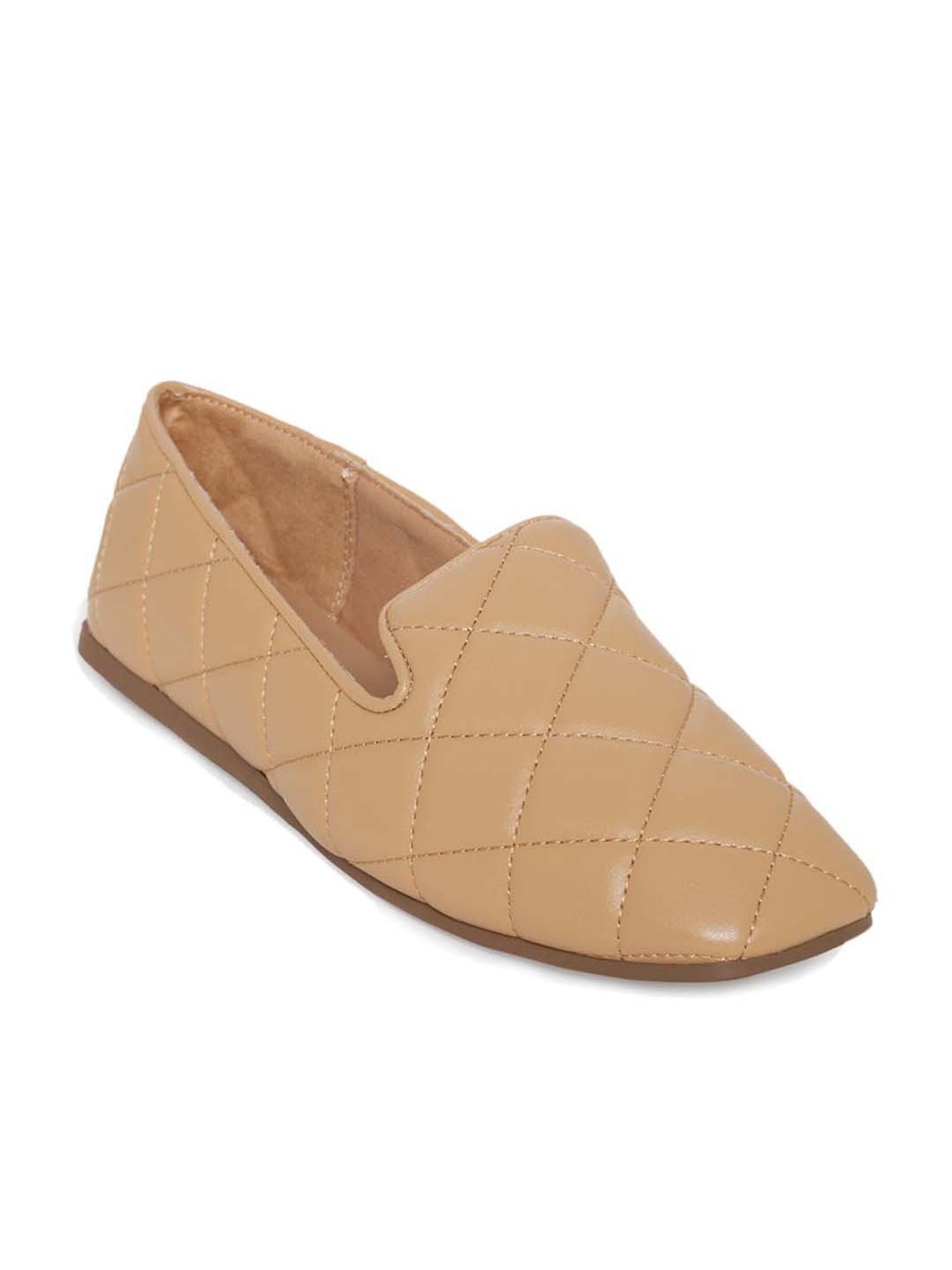 Call It Spring Women's Beige Casual Slip-Ons