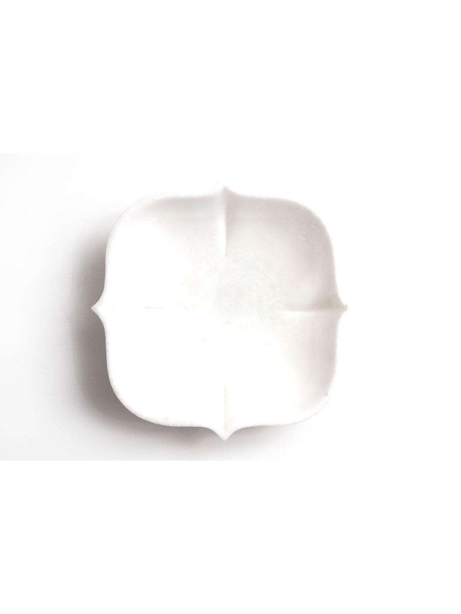 ICraft White Marble Surin Platter - Set of 1