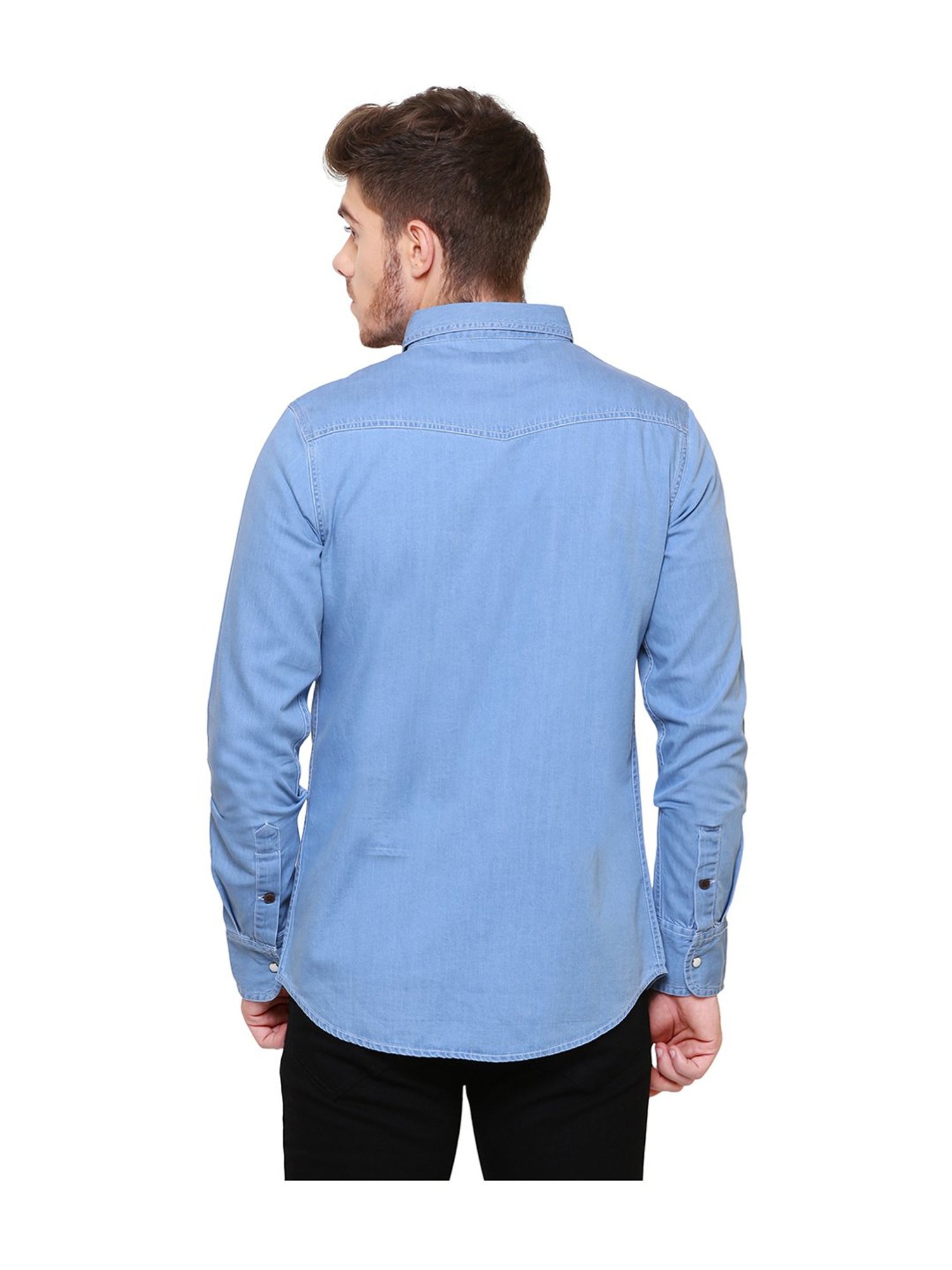 Southbay Light Blue Solid Shirt