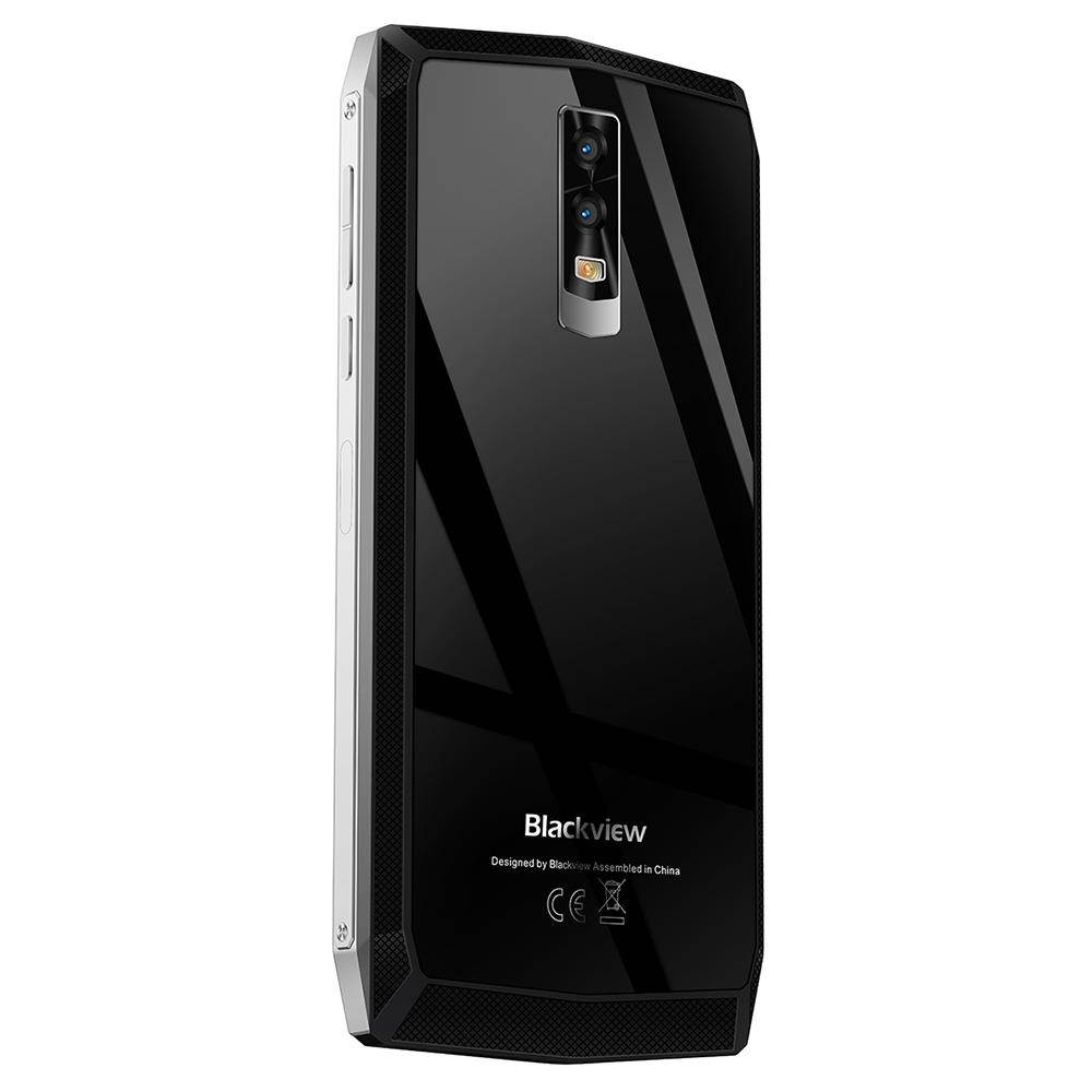 Blackview P10000 Pro 4G Phablet 6.0 inch Android 7.1 MTK6763 Octa Core 2.0GHz 4GB RAM 64GB ROM Quad Cameras Type-C Glass Back Case 11000mAh Battery