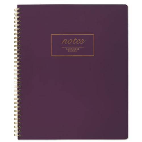 Mead 49567 Fashion Twinwire Business Notebook, 11 X 9, Purple. 80 Sheets