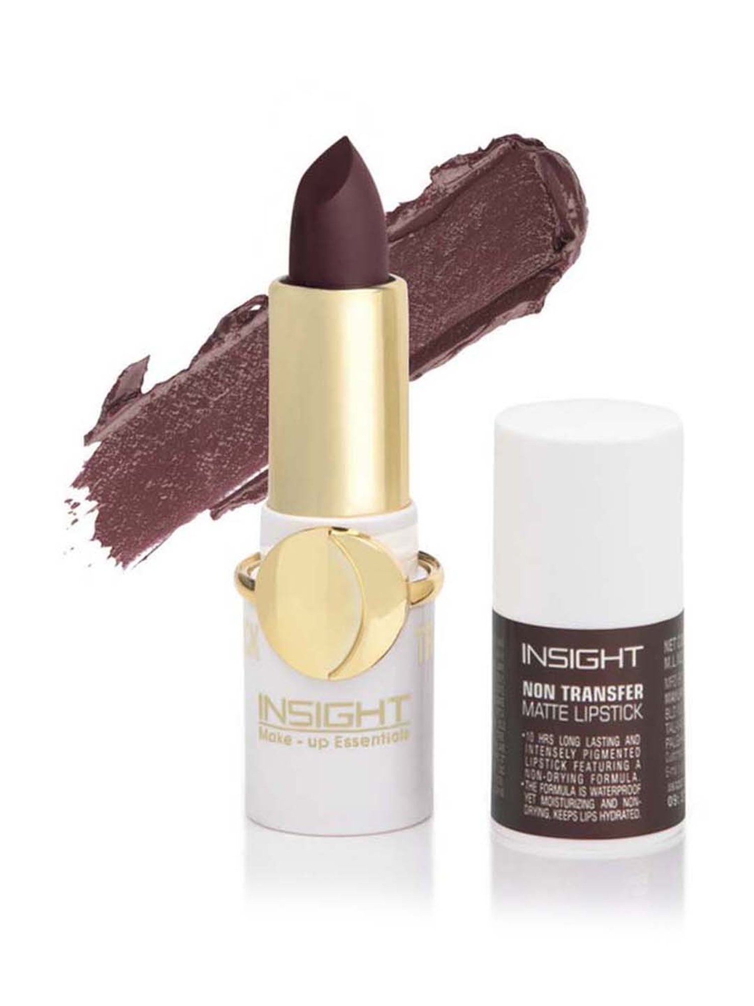 Insight Cosmetics Non Transfer Matte Lipstick Craving - 4.2 gm