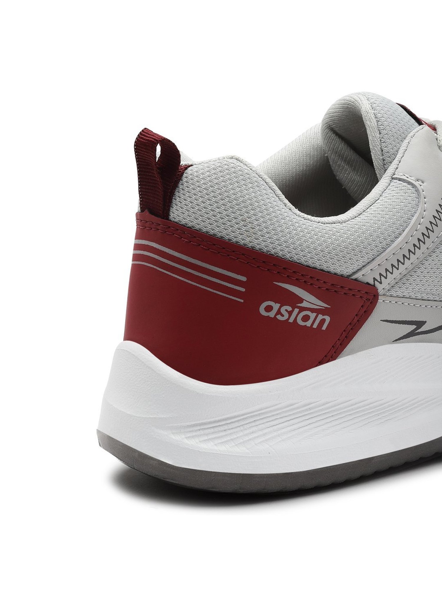 Asian Men's Grey Running Shoes