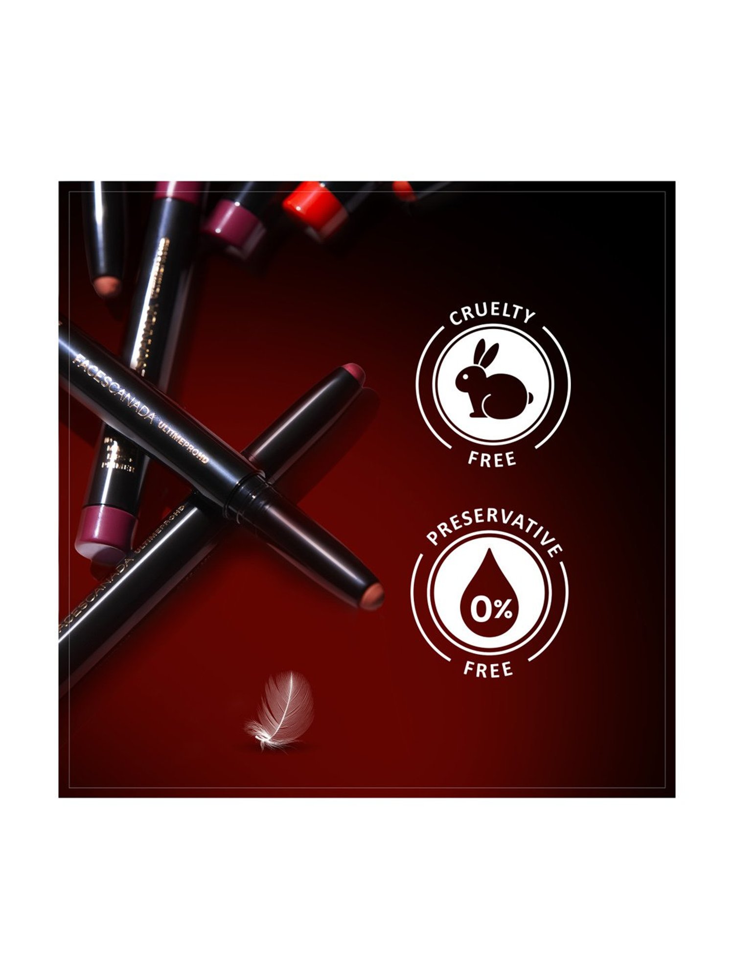 Faces Canada Ultime Pro HD Intense Matte Lips Primer Scarlet 06 - 1.4 gm