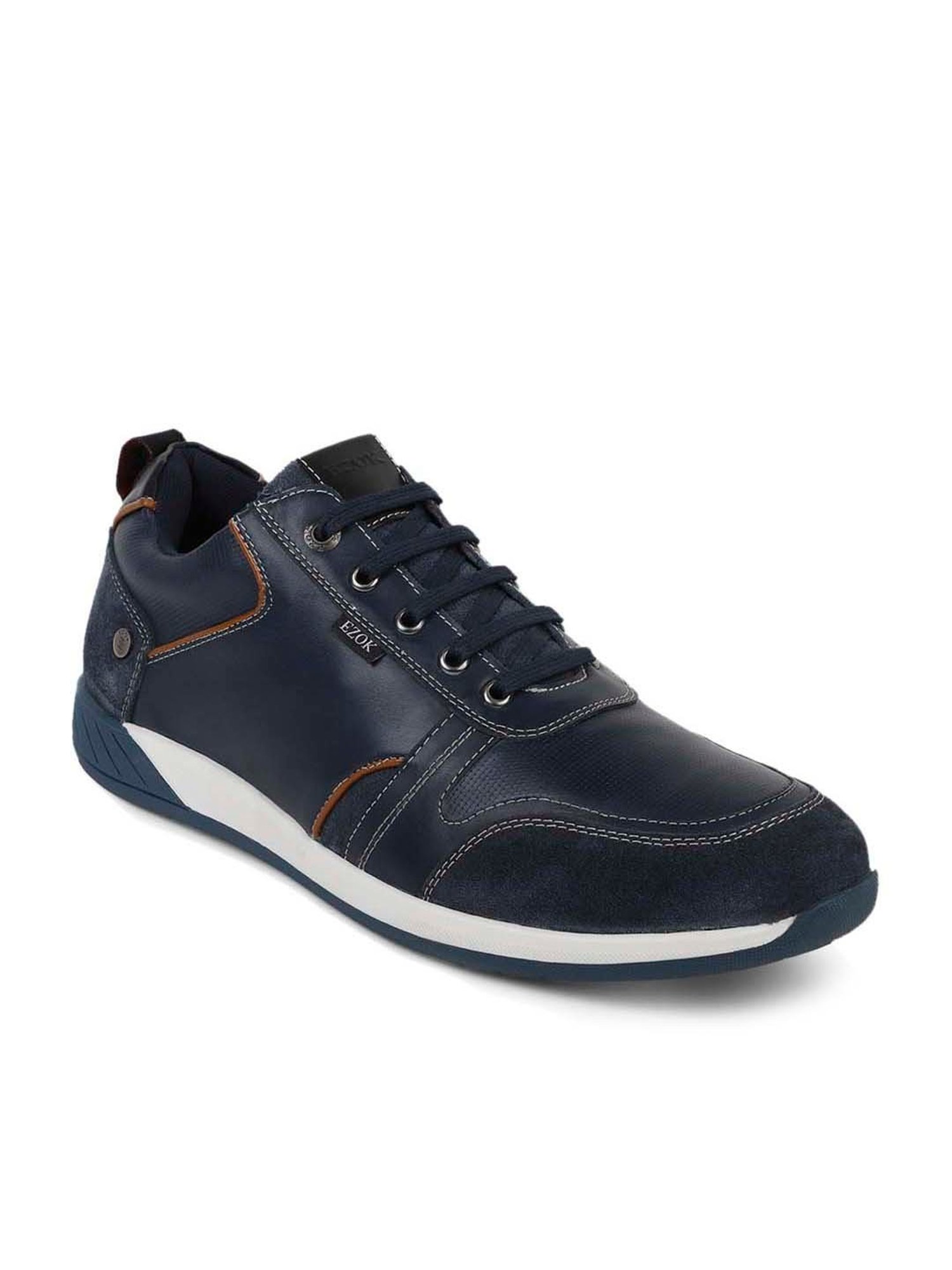 EZOK Men's Blue Casual Sneakers