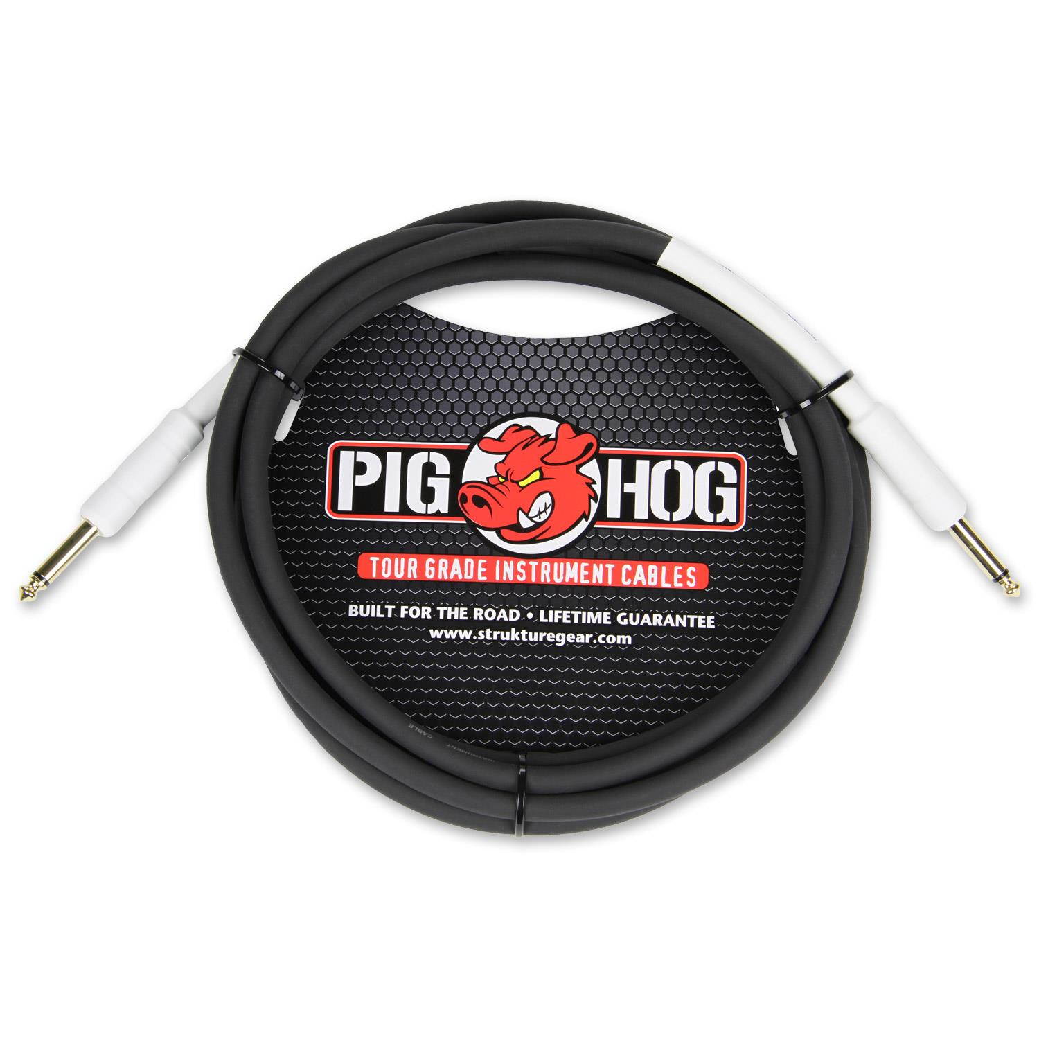 Pig Hog PH10 Tour Grade 10ft Instrument Cable 1/4" - 1/4"