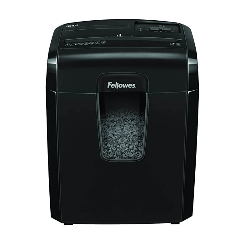 Powershred 8MC8MC5 8Sheet MicroCut Paper Shredder Black