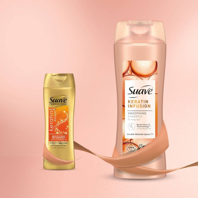 Suave Professionals Keratin Infusion Smoothing Shampoo - 12.6 fl oz