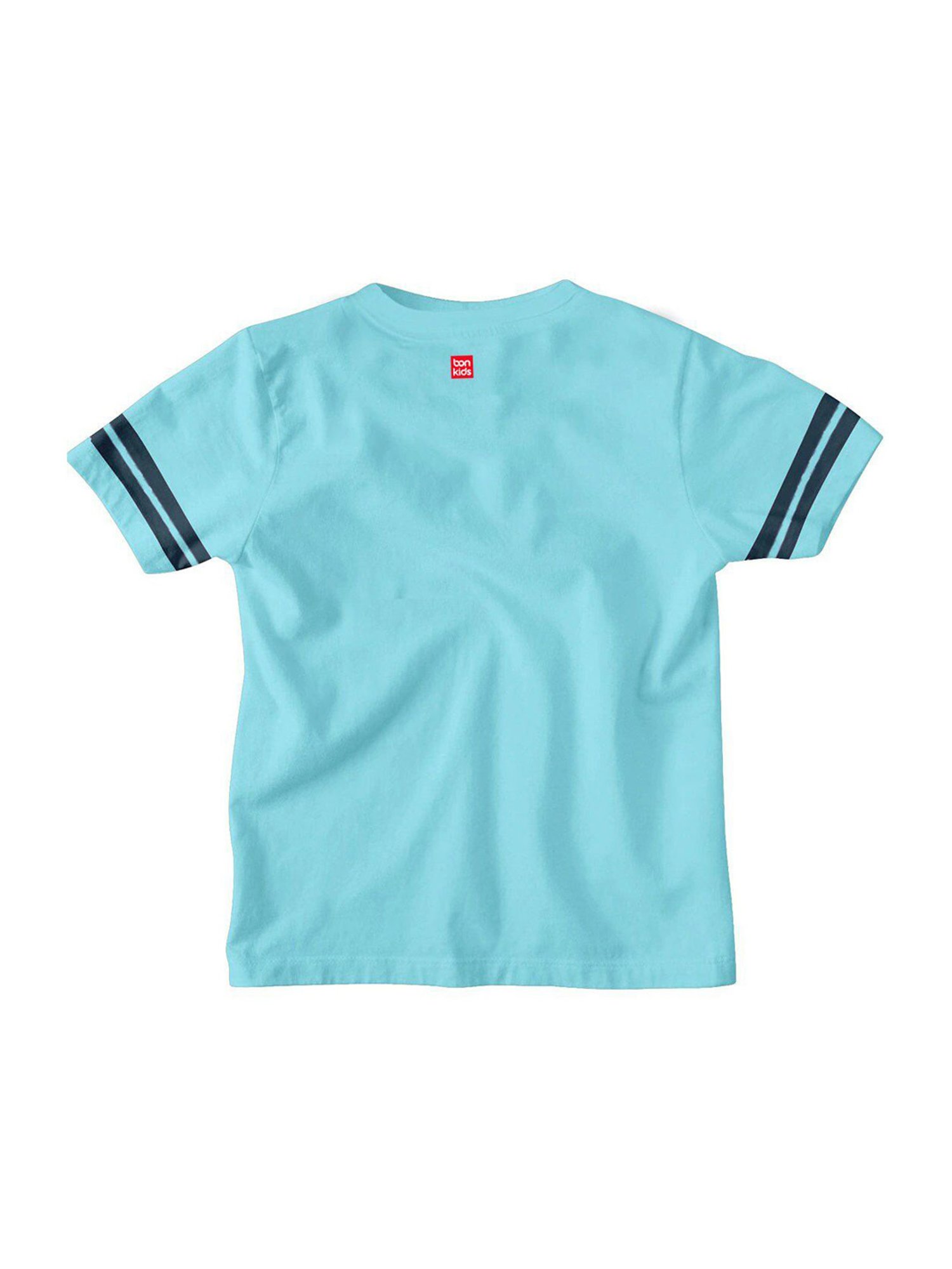 Bonkids Kids Blue & Red Cotton Printed Spiderman T-Shirt