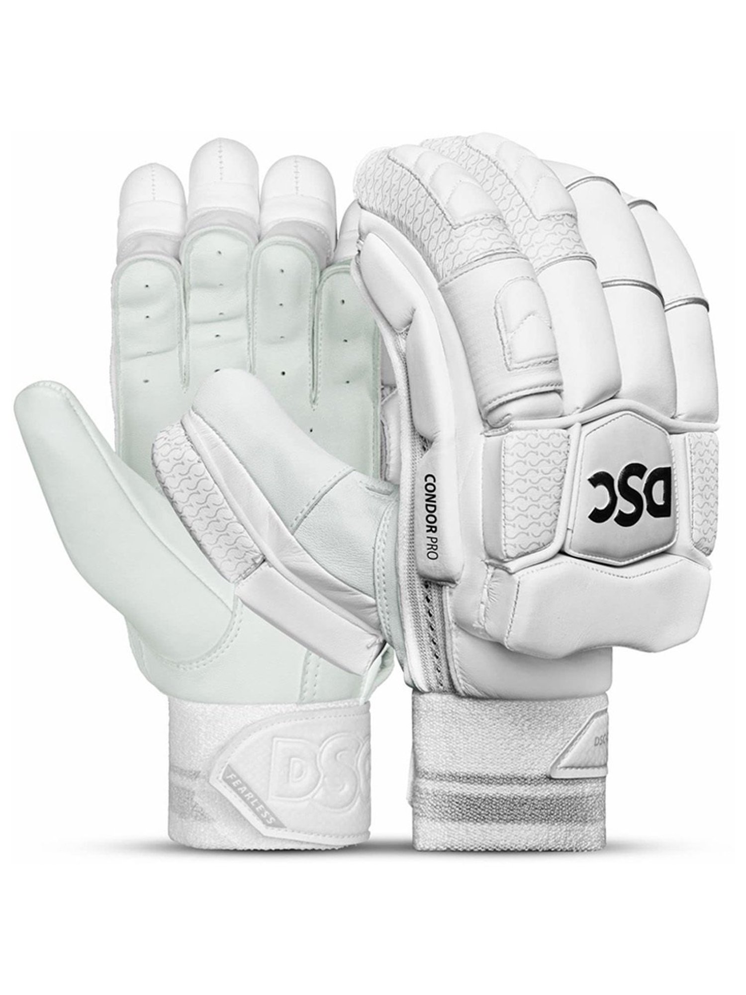 DSC Condor Pro Leather Cricket Batting Gloves Size - Mens