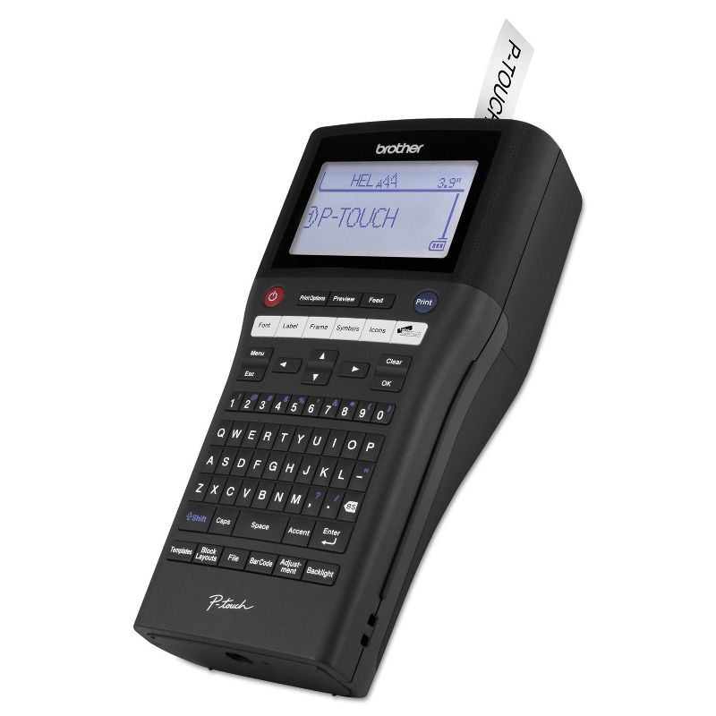 Brother P-Touch PT-H500LI Take-It-Anywhere Labeler Li-ion Battery and PC Connectivity 7 Lines