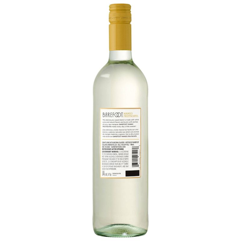 Barefoot Mango Fruitscato Wine - 750ml Bottle
