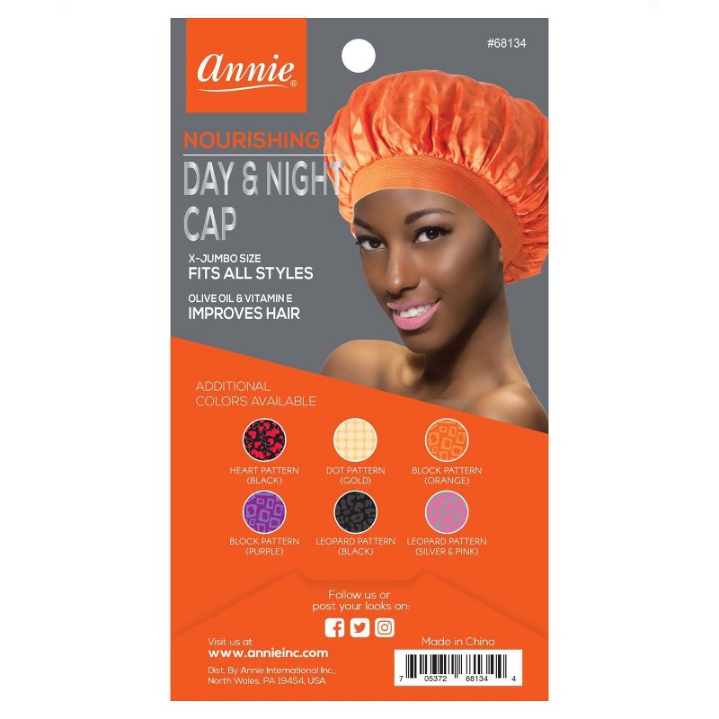 Annie Premium Day & Night Cap - Orange