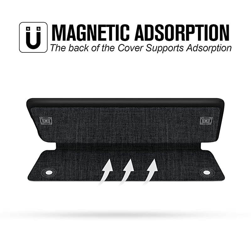 Skin Touch Feeling Case for Kindle Paperwhite 10th 2018-Durable Soft Artificial Cover with Auto Wake/Sleep-Support Back Cover adsorption(Not fit Kindle 2019 or Kindle oasis3 2019),K10 Red Wine