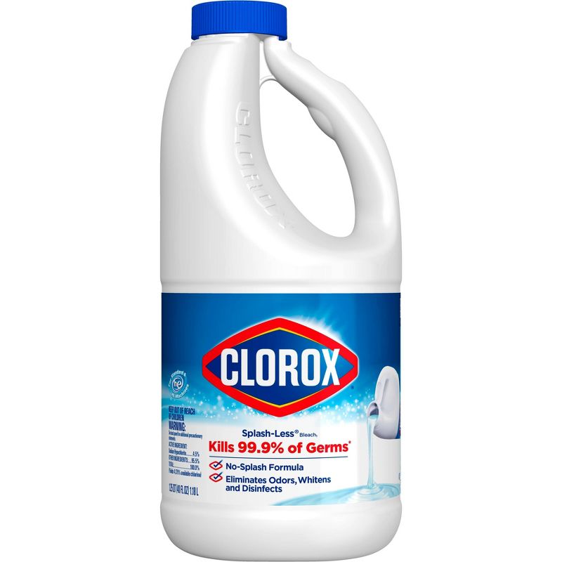 Clorox Splash-Less Liquid Bleach - Regular - 40oz
