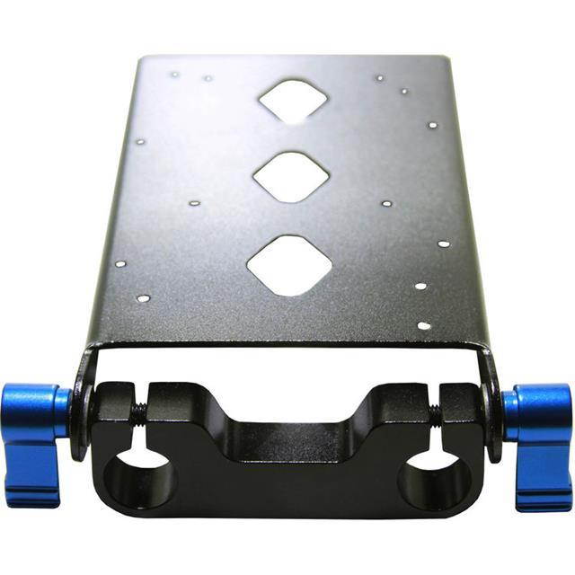 IndiPRO V-Mount/Gold Mount Swing Plate with 15mm Rail #PLVMT