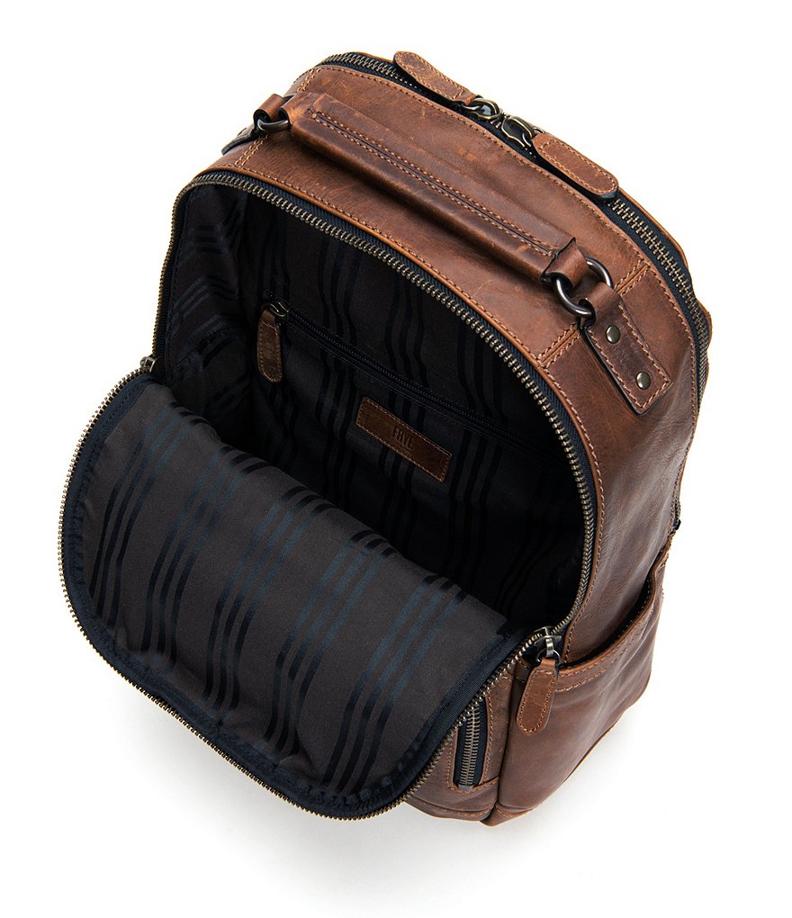 Frye Logan Burnished Leather Backpack