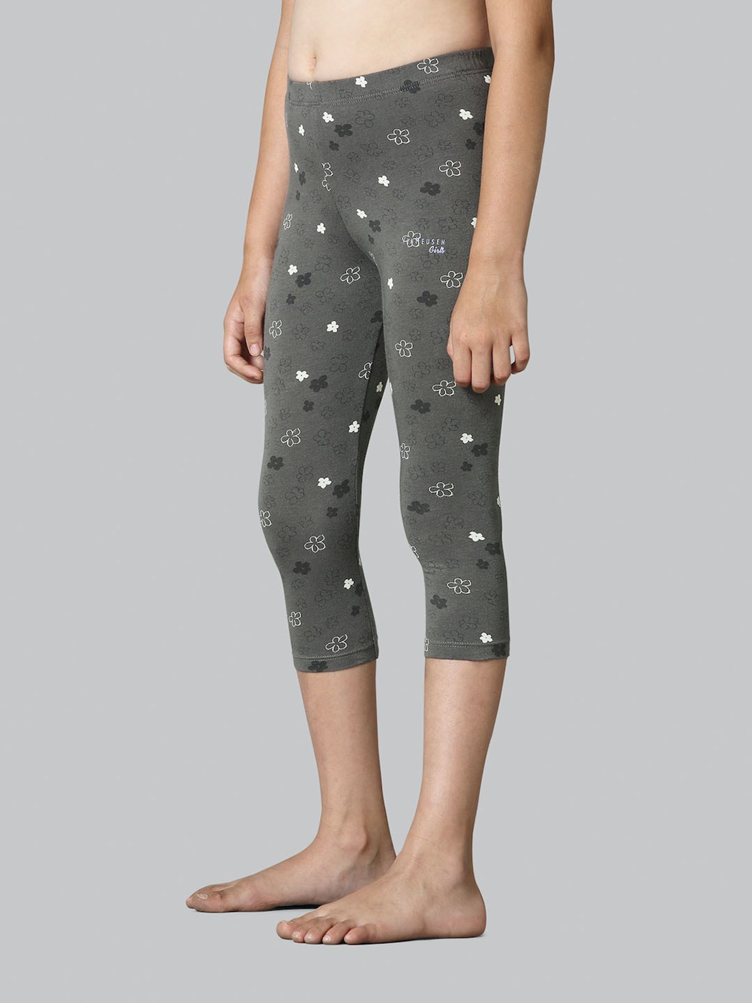 METTLE Girls Navy Solid Joggers