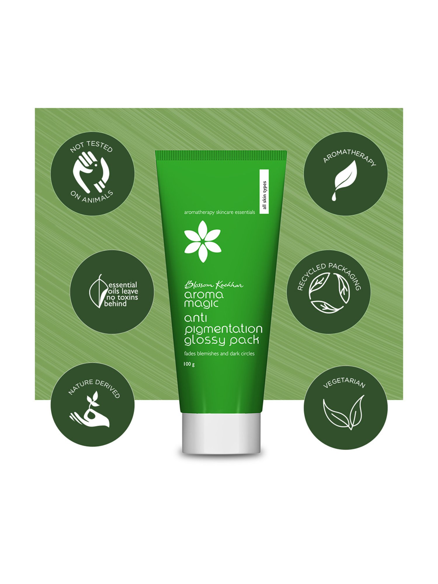 Aroma Magic Anti Pigmentation Glossy Pack - 100 gm