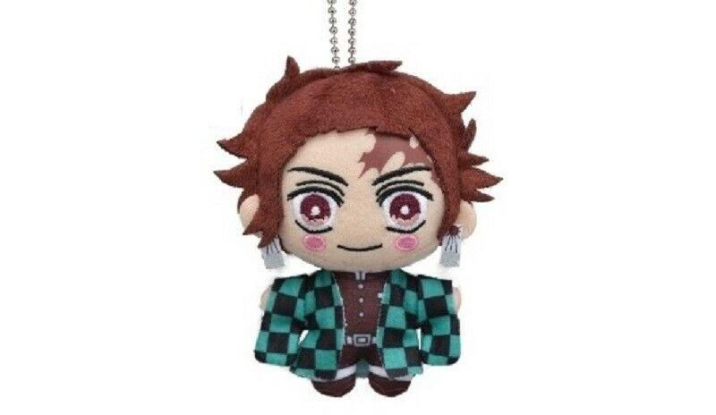 Sega Demon Slayer Kimetsu no Yaiba Tanjiro Kamado Plush Keychain