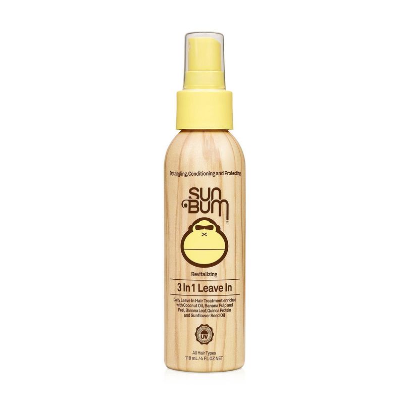 Sun Bum 3 In 1 Leave In Hair Conditioning Treatments - 4oz