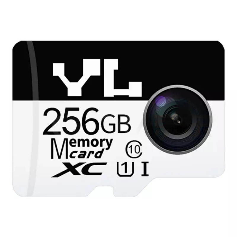 YL 128GB Ultra microSDXC UHS-I Memory Card with Adapter - 100MB/s, C10, U1, Full HD, Micro SD TF Card Class 10