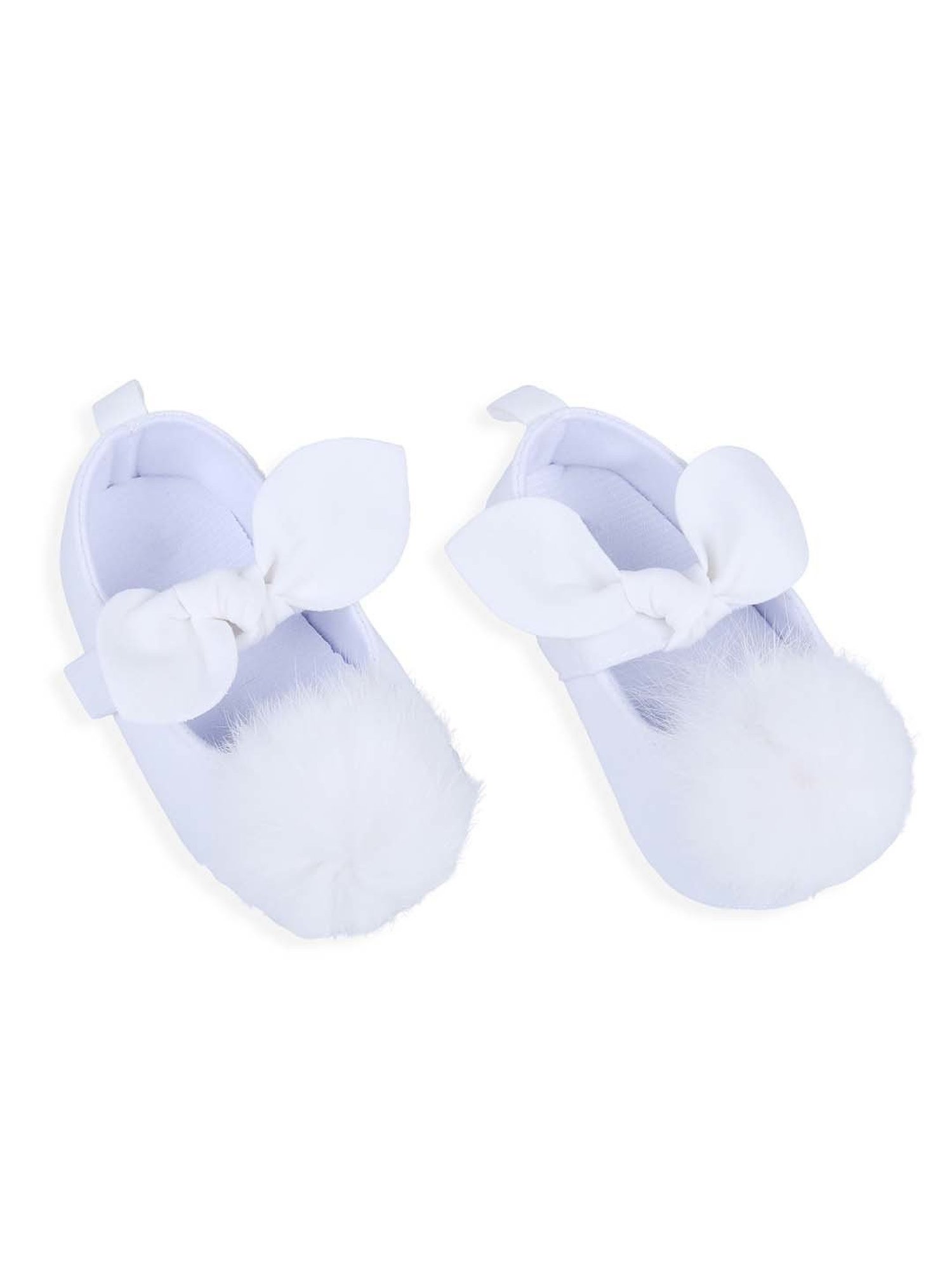 Baby Moo Kids White Mary Jane Shoes