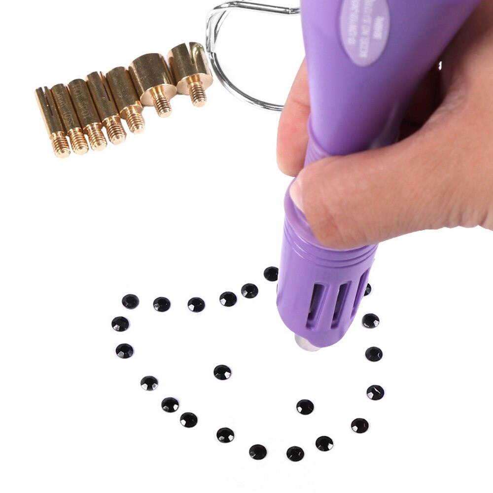 Hot Fix Applicator DIY Hot Rhinestone Crystal Machine Crafts on Clothes Shoes and Jeans