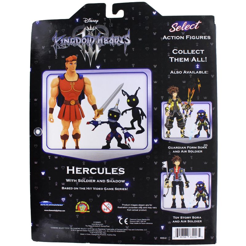 Diamond Select Kingdom Hearts 3 Series 2 Action Figure | Hercules
