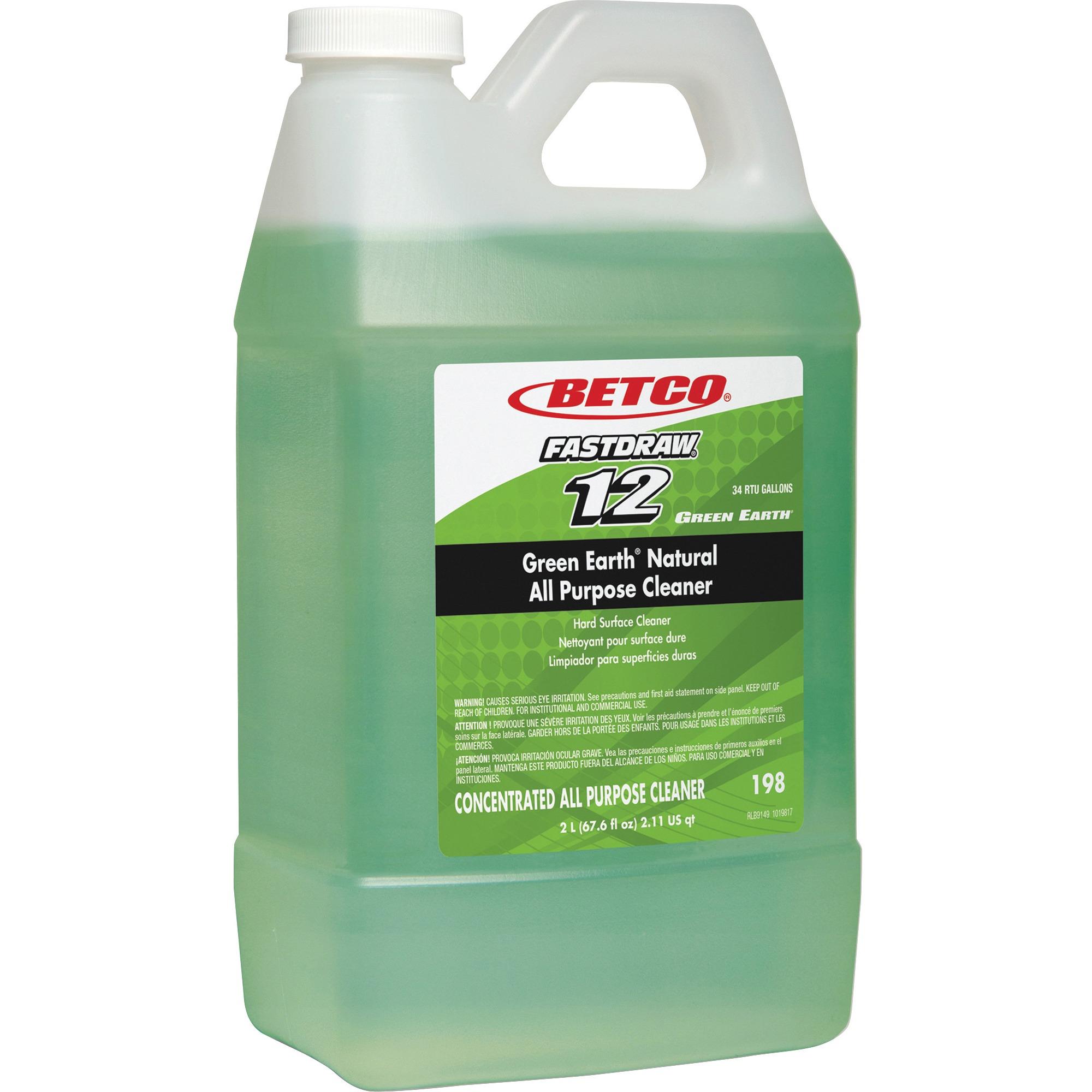 Betco All-purpose Cleaner Concentrated Bio-based 2 Liter Green 1984700