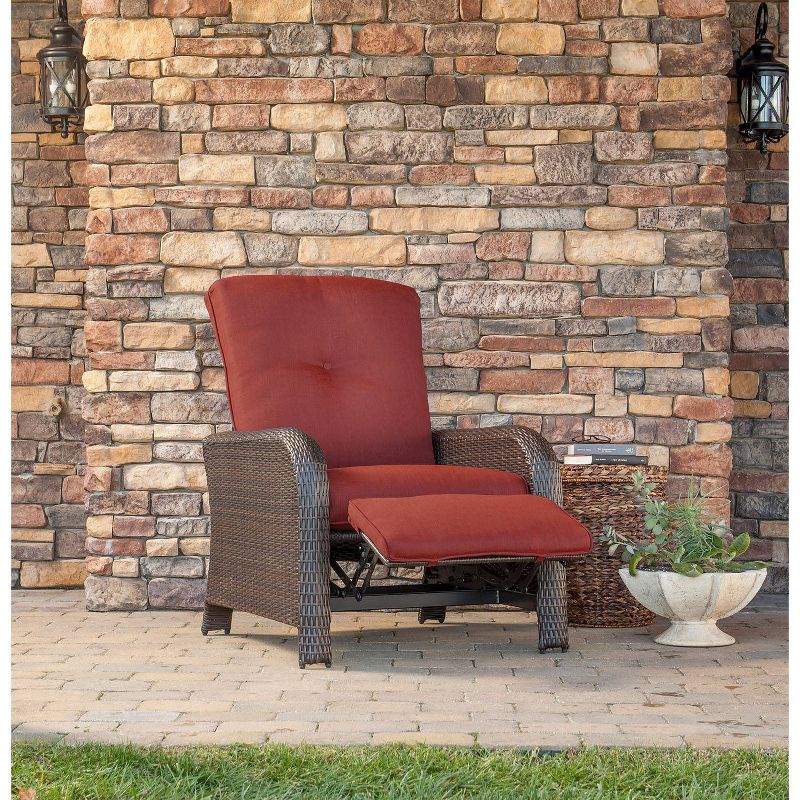 Strathmere Woven Reclining Lounge Chair - Hanover