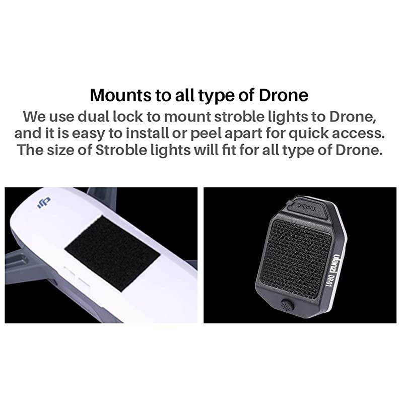 DR01 Drone Light Flash LED Light 3 Model RGB Drone Location Indicator Light for DJI Night Flight Searching Lighting Drone Accessories AntiCollision Slow FlashStrobe