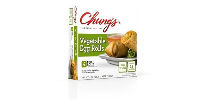 Chung's Frozen Vegetable Egg Rolls - 12oz/4ct