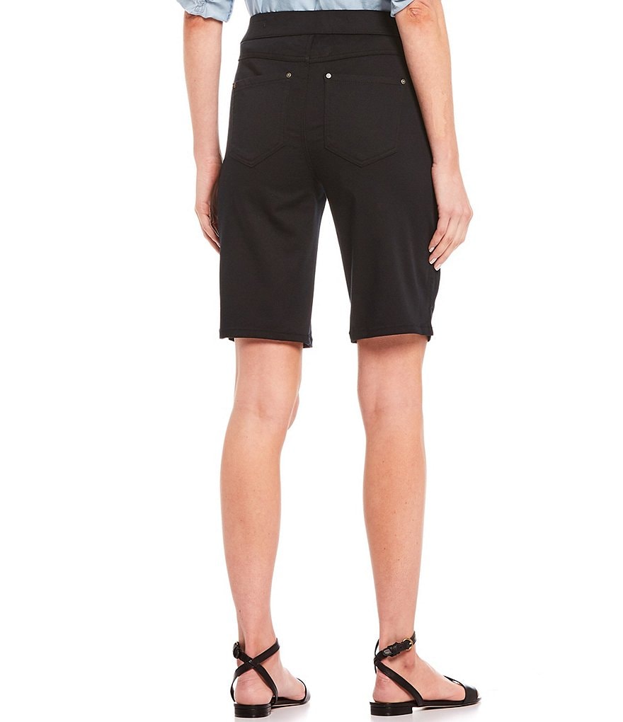 Allison Daley Petite Size True Navy Pull On Bermuda Shorts