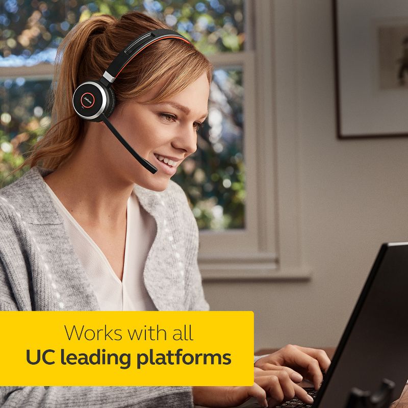 Jabra Evolve 65 MS Mono Wireless Headset / Music Headphones