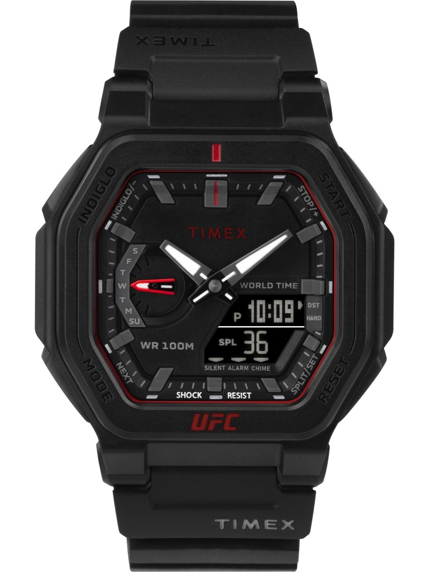Timex TW2V55200X6 UFC Strength Analog-Digital Watch for Men