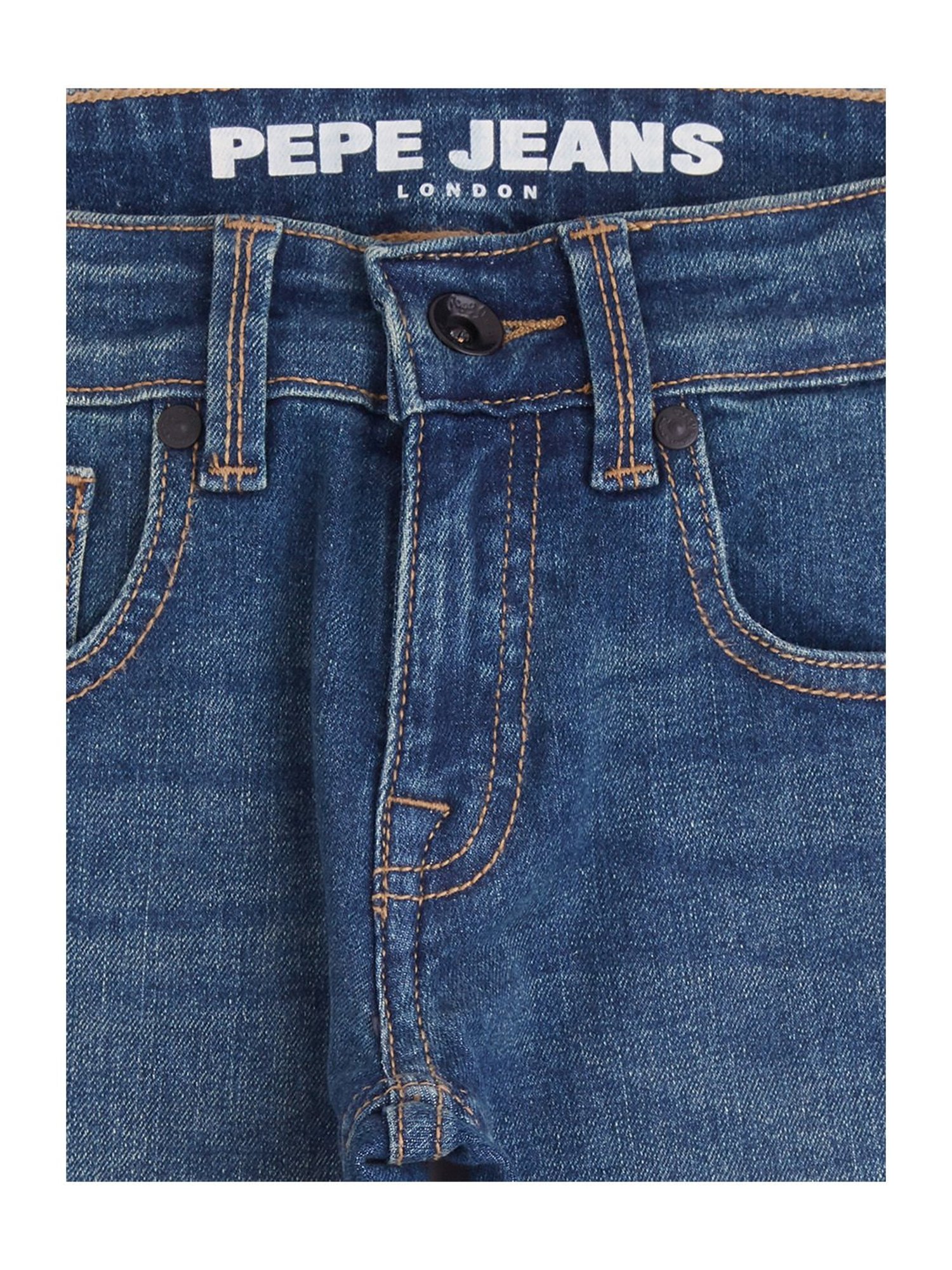 Palm Tree Boys Grey Washed Jeans