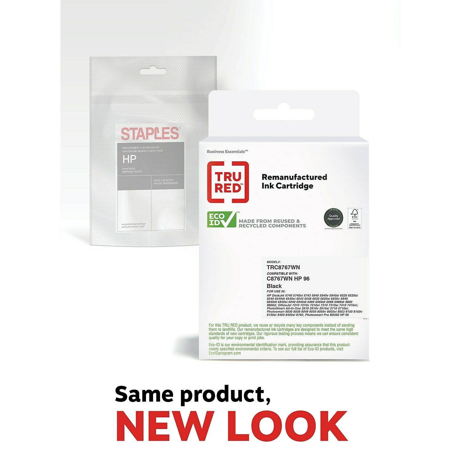 TRU RED Ink Cartridge for HP 96 (Black) TRC8767WN