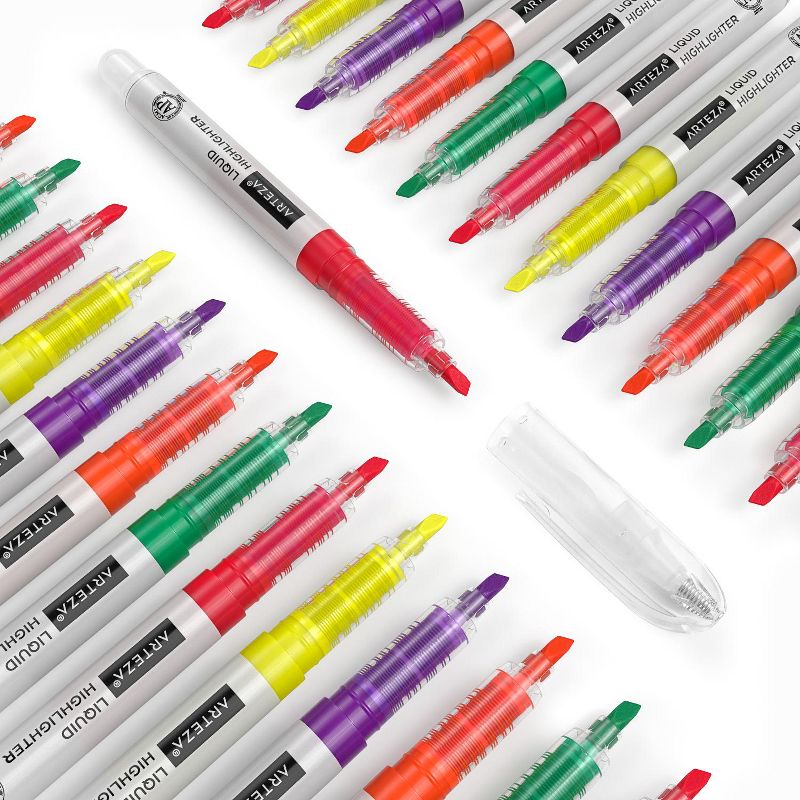 Sharpie Accent Retractable Chisel Tip Highlighters - Fluorescent Pink (12 Pack)