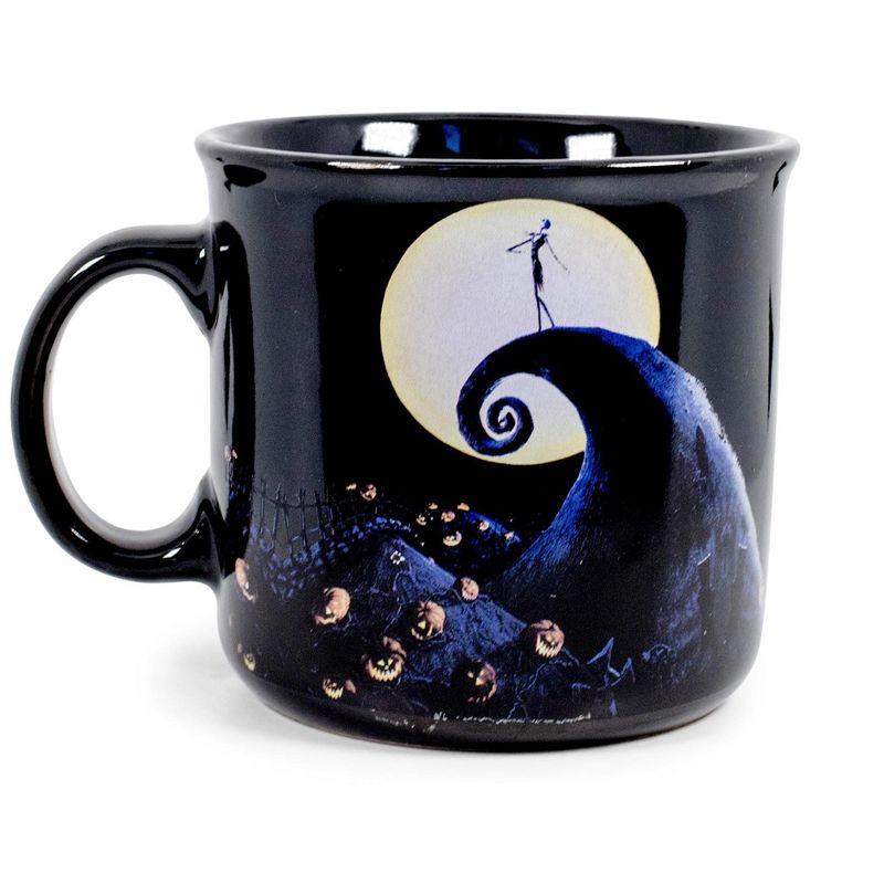 Silver Buffalo The Nightmare Before Christmas Jack Skellington Camper Mug | Holds 20 Ounces