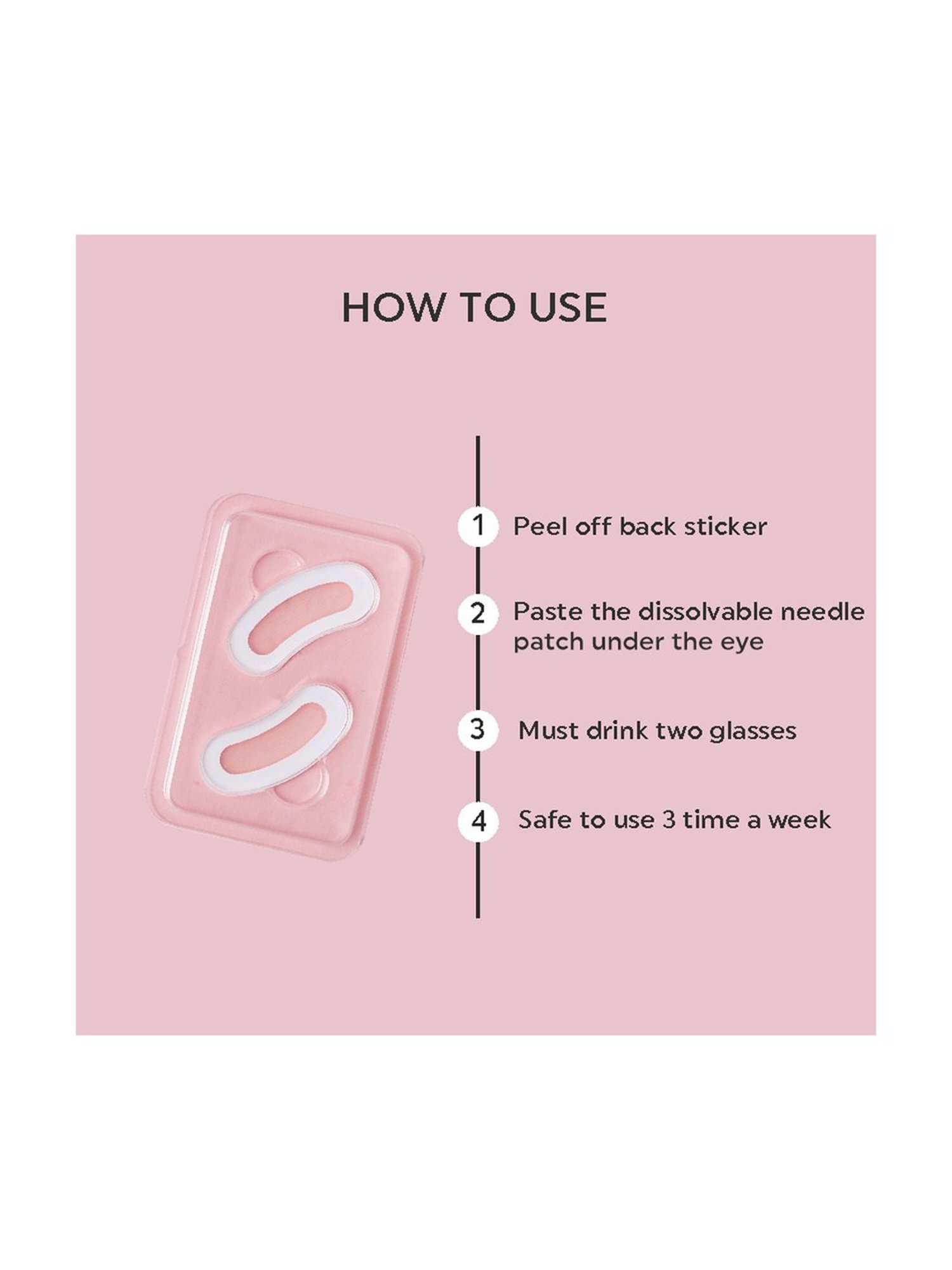 House of Beauty Instant Filler - Dissolvable Patches - 0.25 mm - 2 Pairs - 55 gm