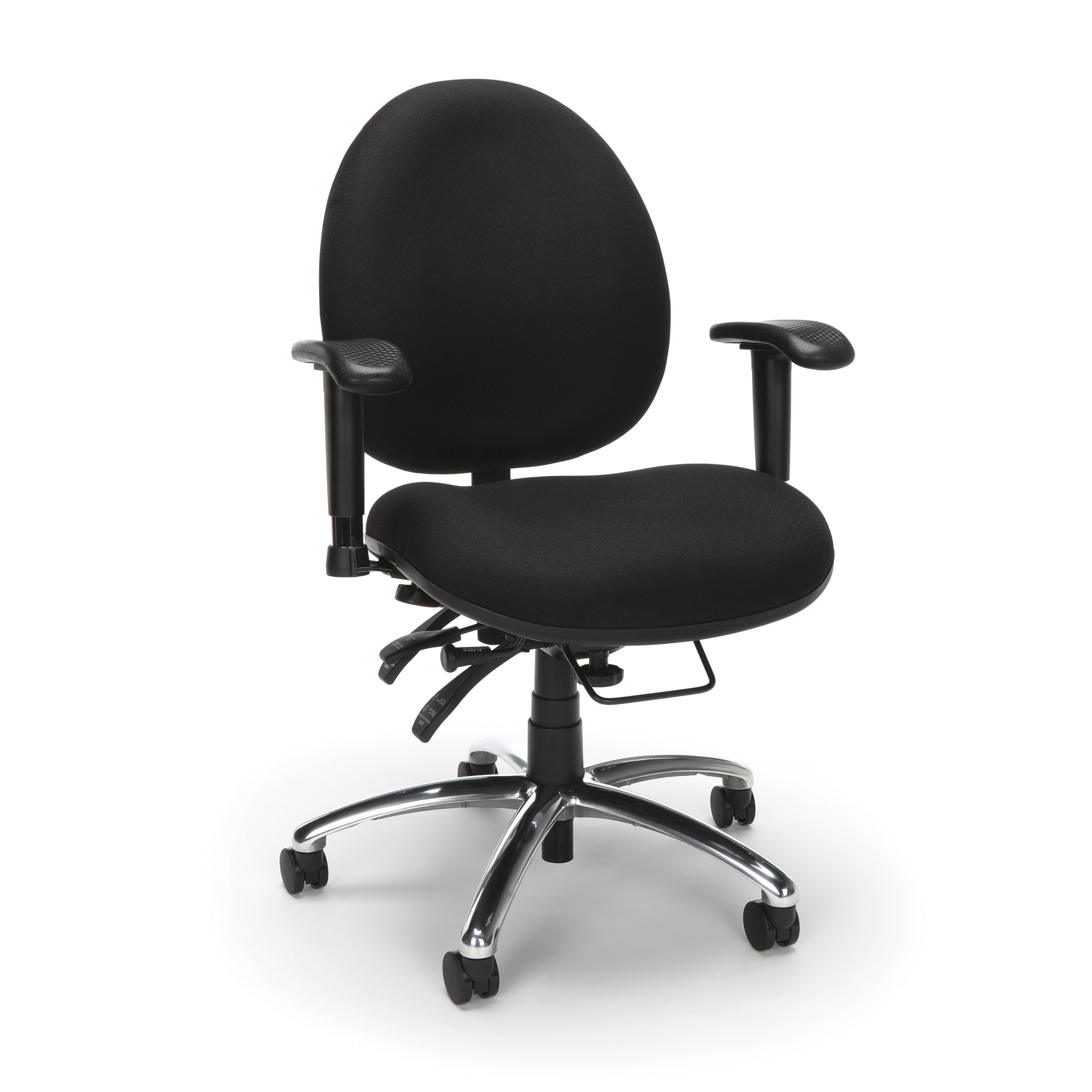 OFM 24-Hour Big and Tall Computer Task Office Chair in Black