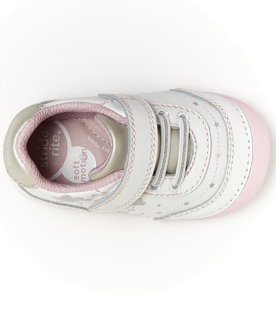 Baby Deer Saddle Oxford Crib Shoes (Infant)
