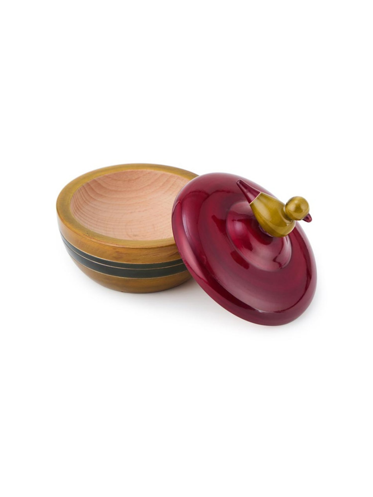 Fabindia Channapatna Green Wood Utility Box