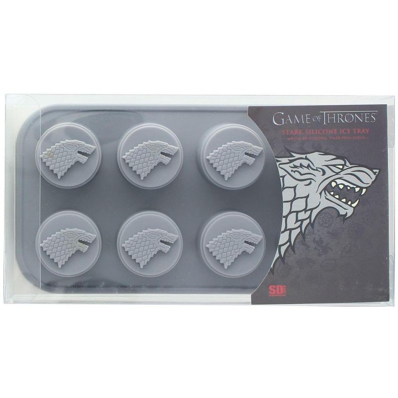 SD Toys Game of Thrones Thrones House Stark Logo Silicone Ice Mold
